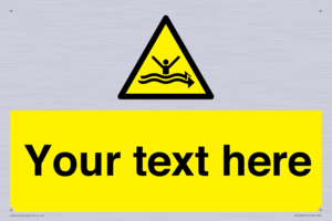 Custom Warning strong currents